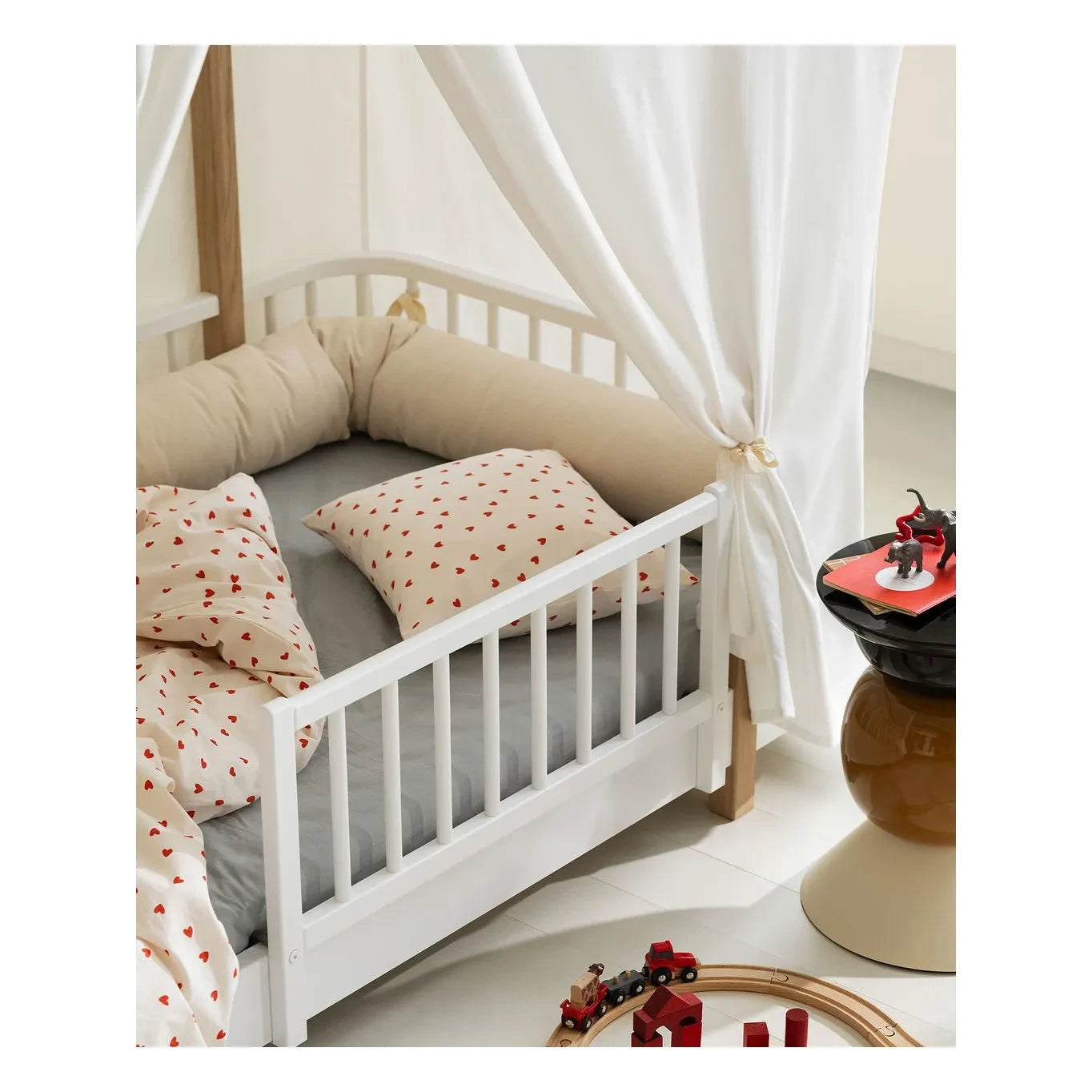 Oliver Furniture - Wood Mini+ kabin dönüşüm kiti, junior kit dahil | Beyaz