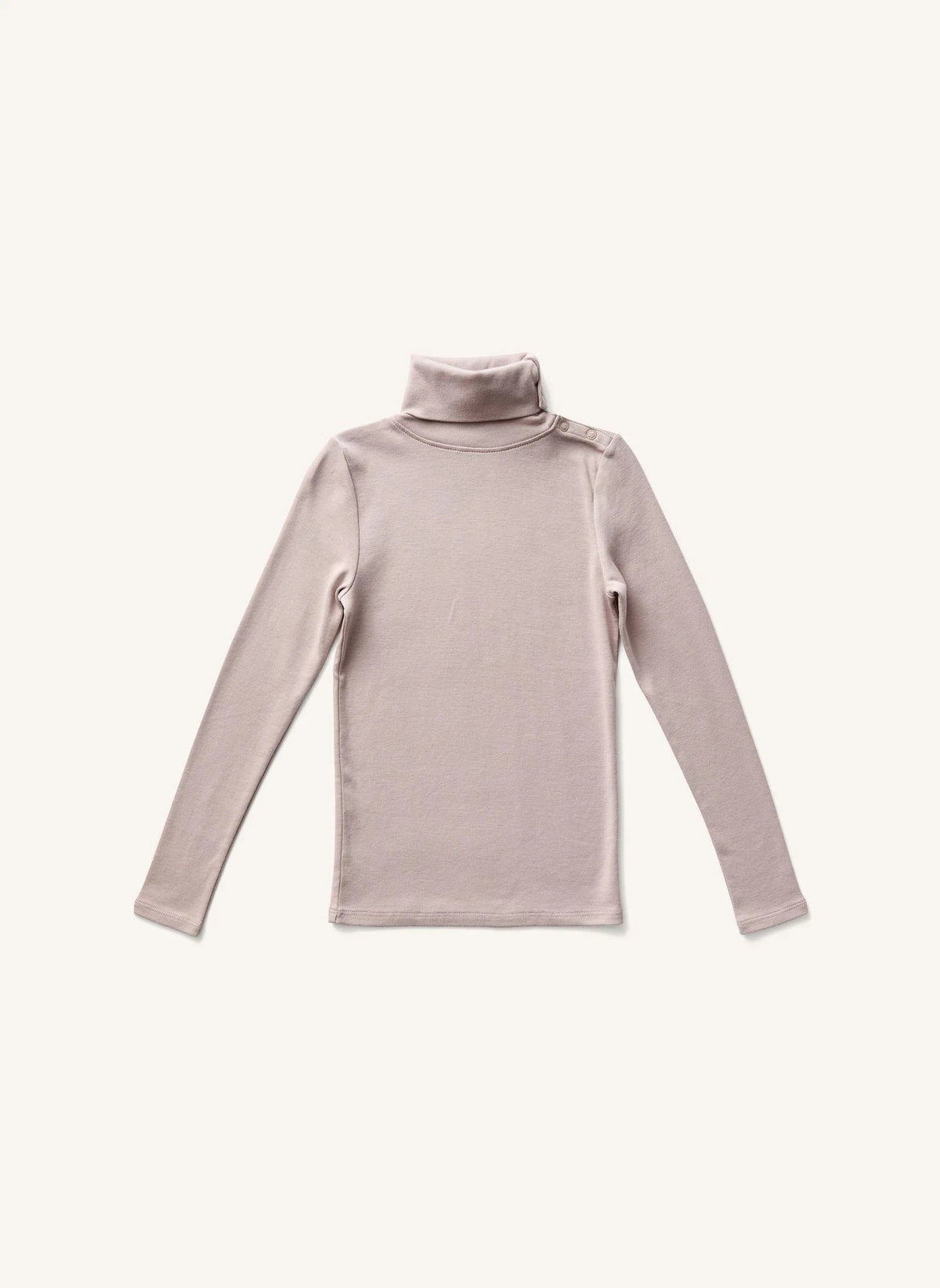 Soor Ploom - Einfarbiger Rollkragen | Beigepink