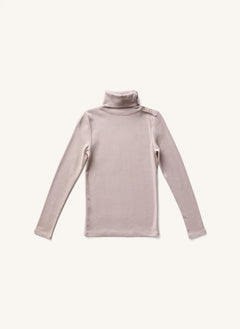 Soor Ploom - Einfarbiger Rollkragen | Beigepink