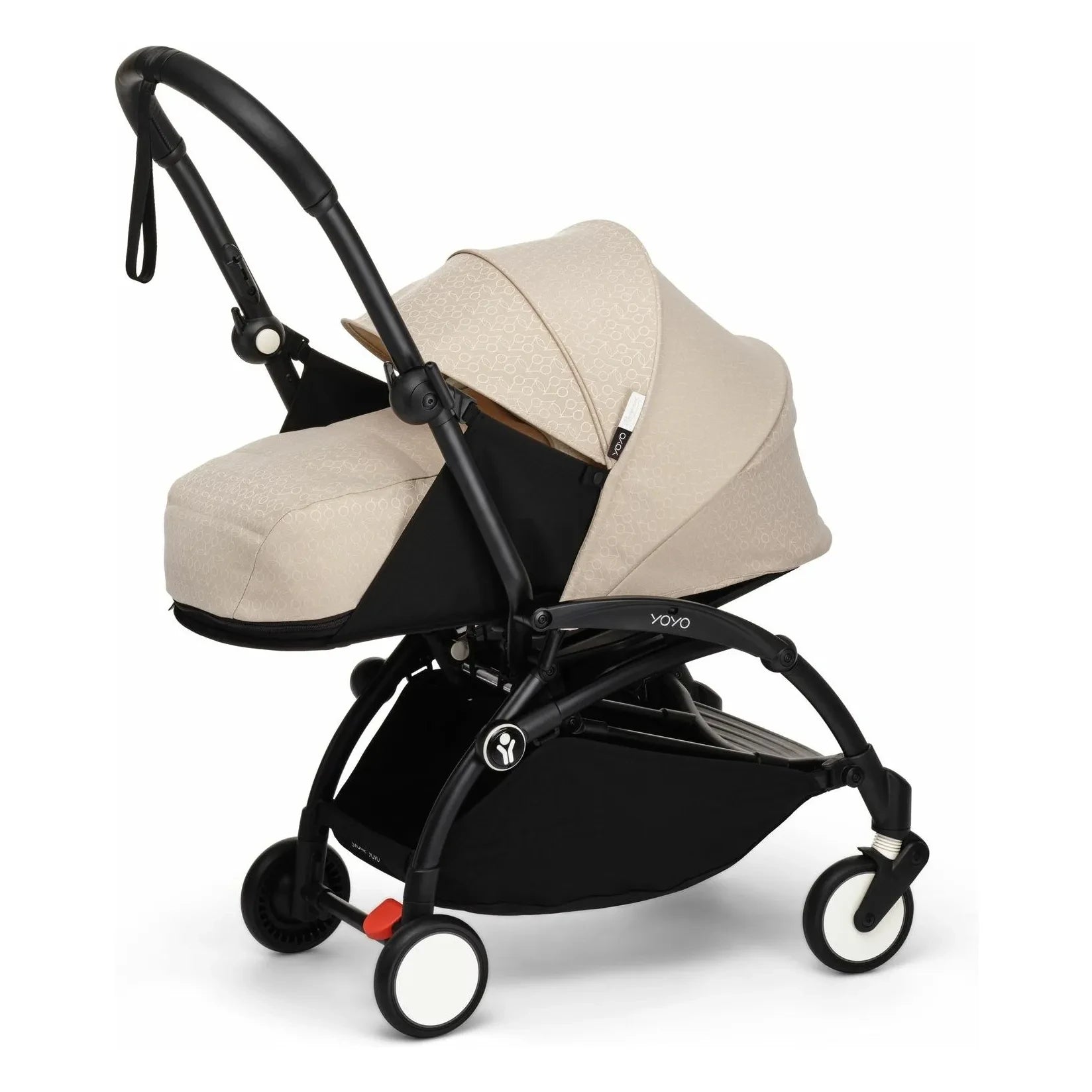 Stokke® - YOYO³ Bonpoint Complete Baby Stroller 0+ and 6+ Black Frame | Beige
