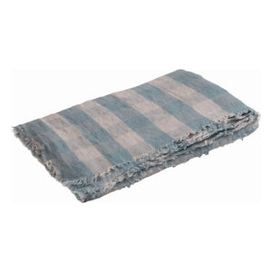Maison de Vacances - Yıkanmış keten Vichy Cottage throw | Nuage
