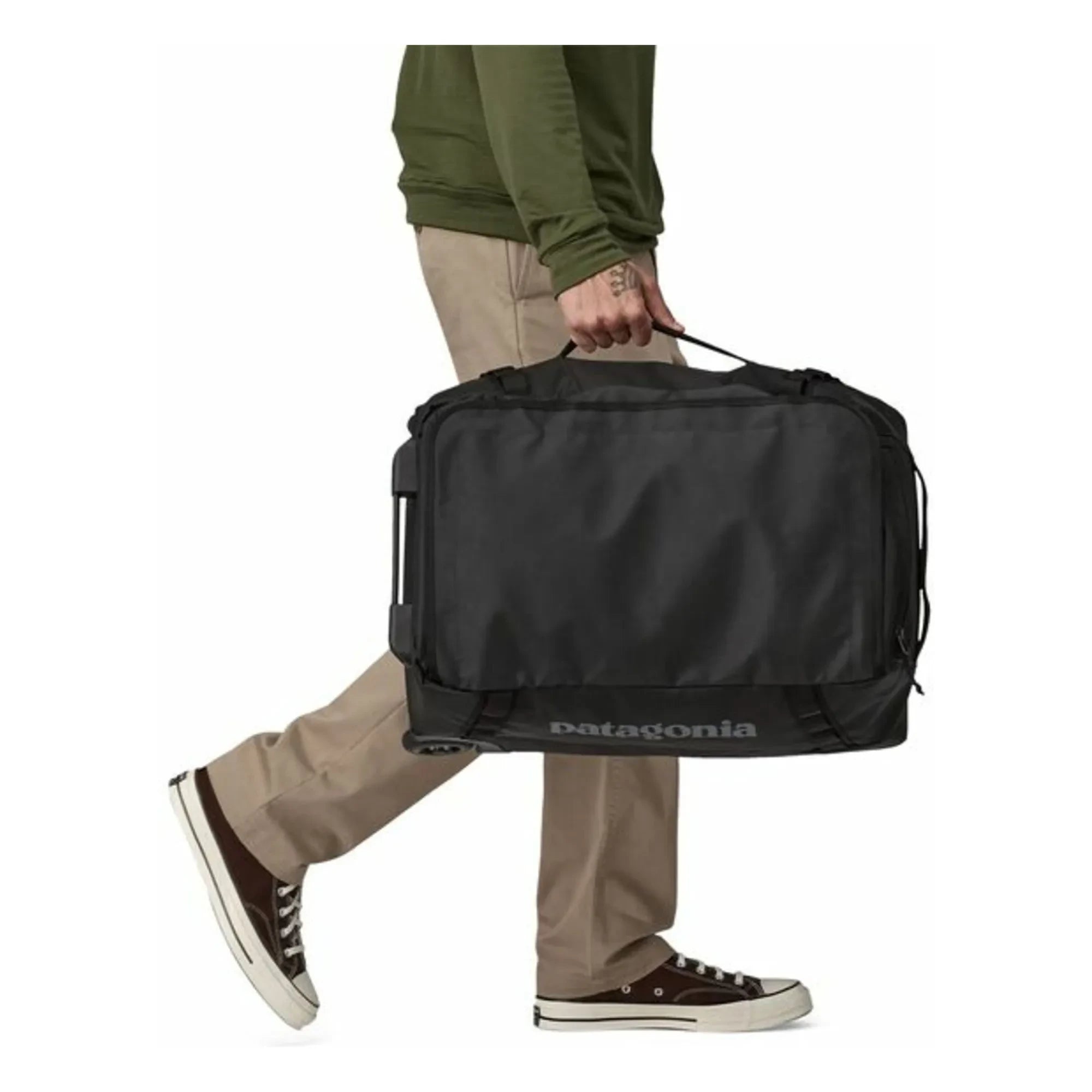 Patagonia - Siyah Hole Duffel 40L tekerlekli çanta | Siyah