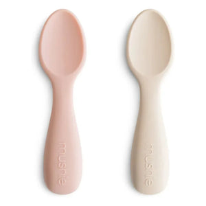 Mushie - Silicone Training Cutlery Set | Blush