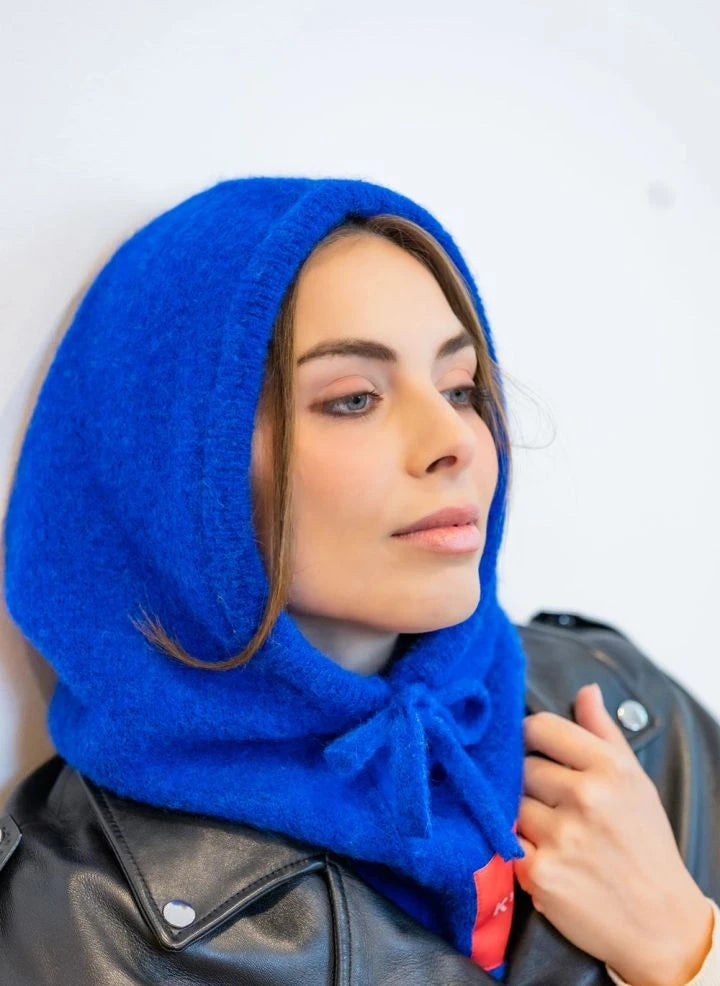 K'puche - Kim Alpaka Kapuze Hoodie | Königsblau