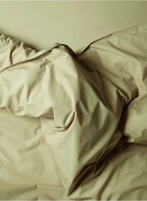 Suite 702 - Organik Percale Nevresim Kılıfı | Antep fıstığı yeşili
