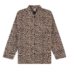 Pockies - Leopar Pijama Gömlek | Bej
