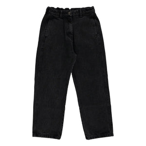 Poudre Organic - Gentian Jeanshose aus Bio-Baumwolle - Damenkollektion | Schwarz