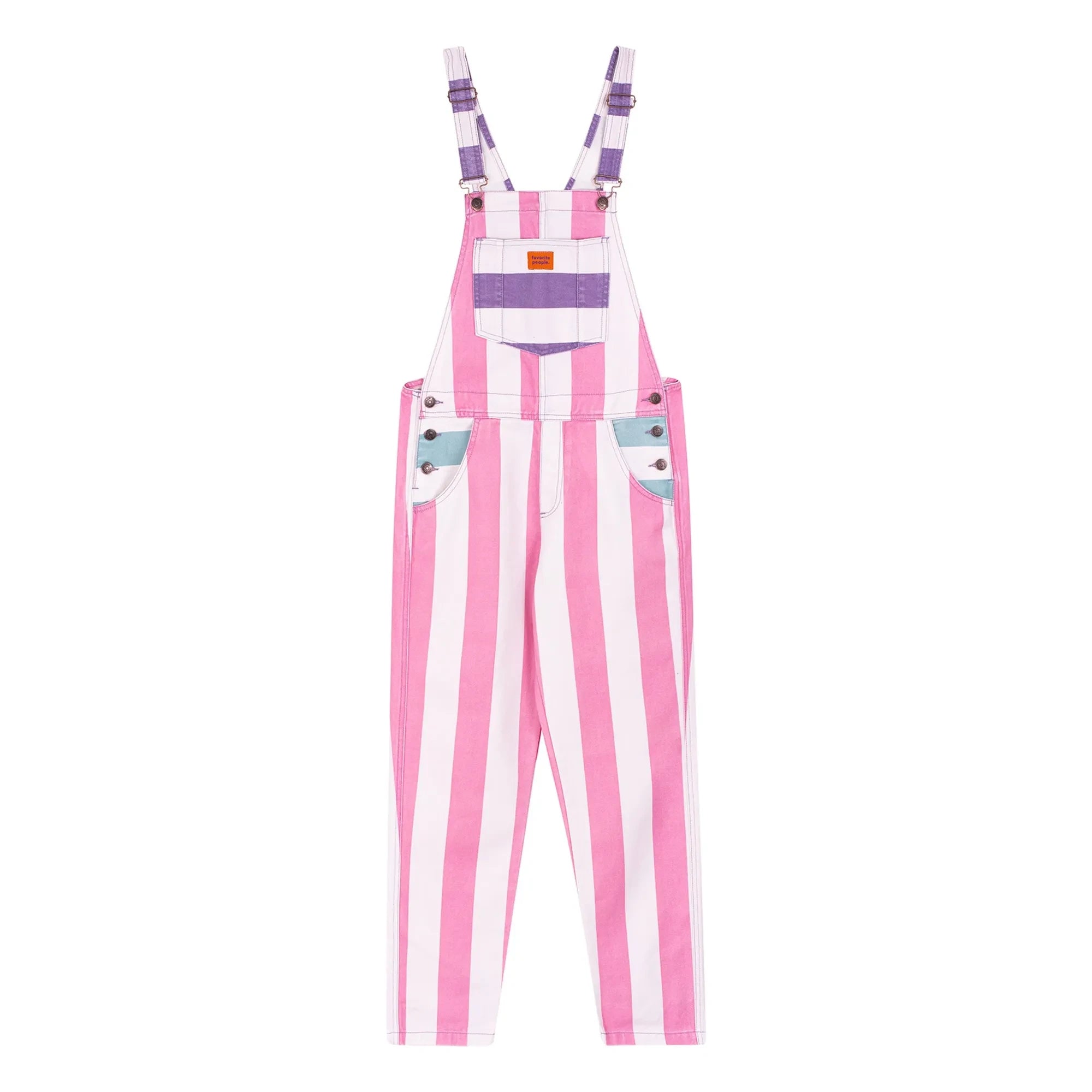 Favorite People - Amore Striped Jumpsuit - Women's Collection | Pink