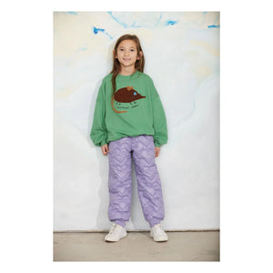 Mini Rodini - Besticktes Bio-Baumwoll-Sweatshirt mit Elefanten-Detail | Grün