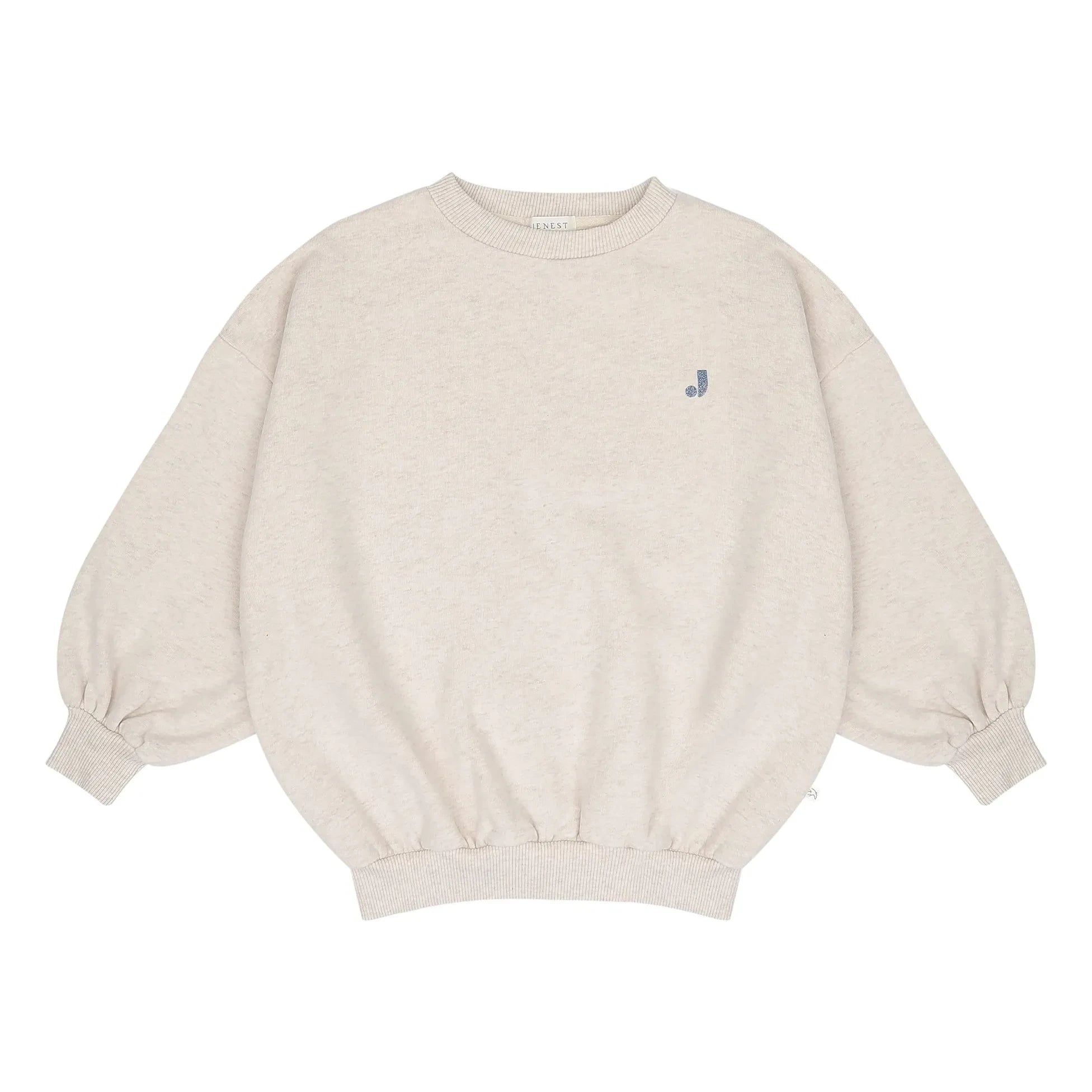 Jenest - Pippa organik pamuk sweatshirt | Ekru