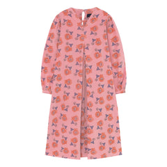 The Animals Observatory - Giraffe Velvet Dress | Pink
