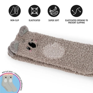 Legami - Calcetines Antideslizantes de Koala para Adultos - ¡Una Combinación Perfecta!