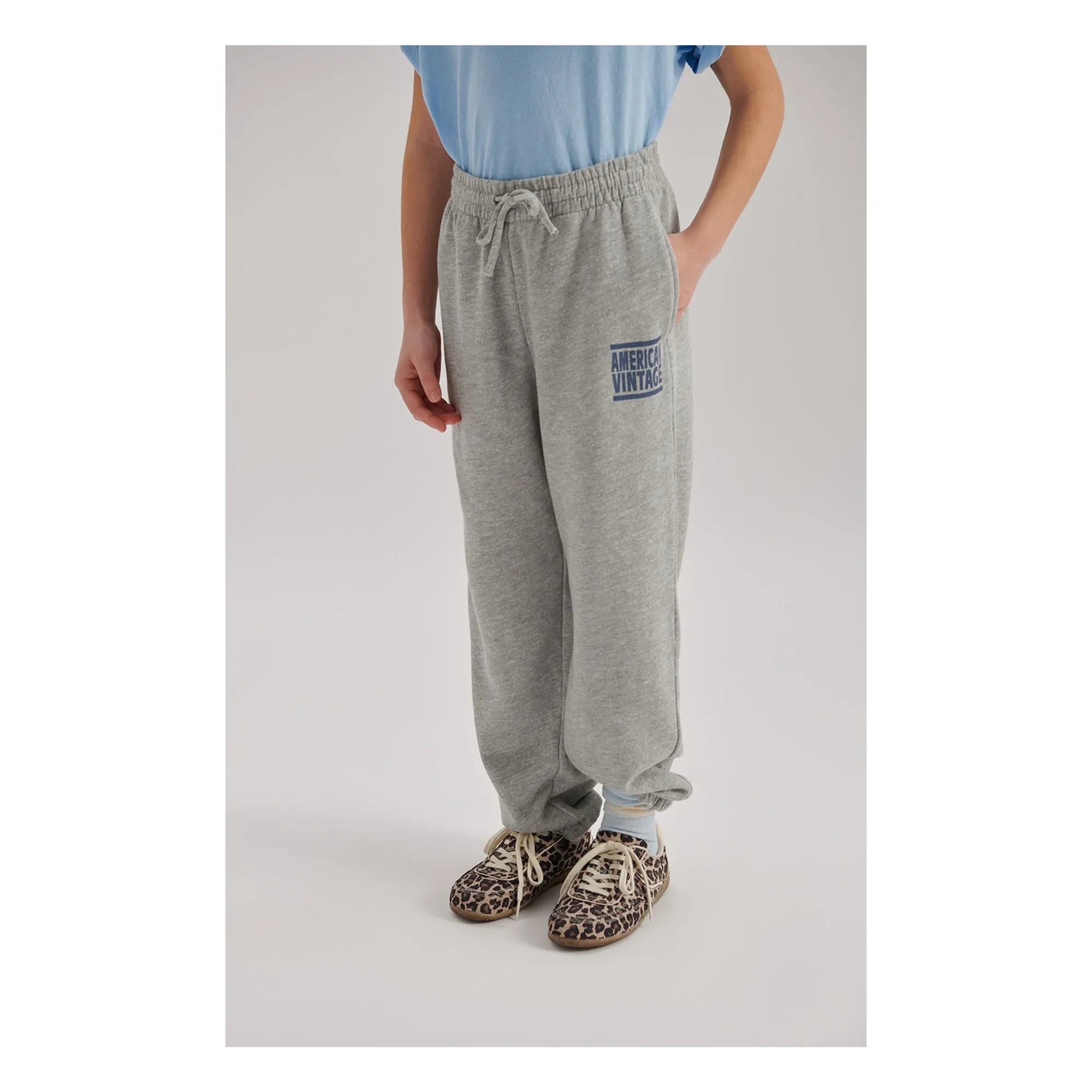 American Vintage - Jogger Zofbay | Gri melanj