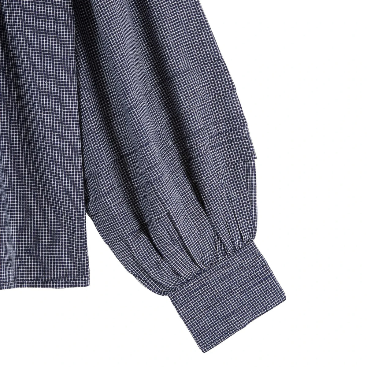 Emile et Ida - Khadi Enise Bluse | Grau