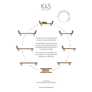 KAS Copenhagen - Eli Daybed | Smoked Oak