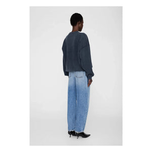 Anine Bing - Harvey Snake Sweatshirt | Schwarz