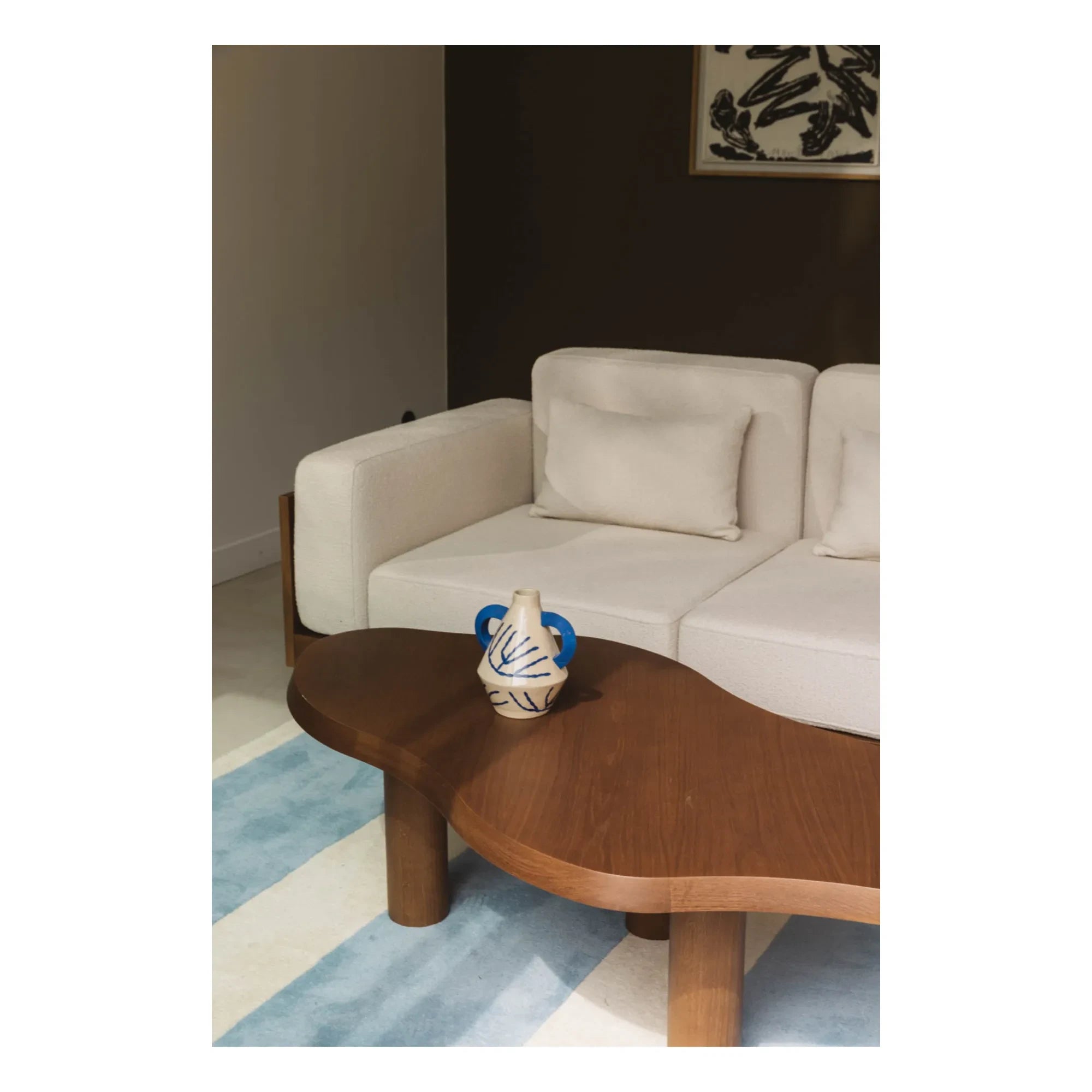 Gabrielle Paris - Walnut Veneer Coffee Table | Walnut