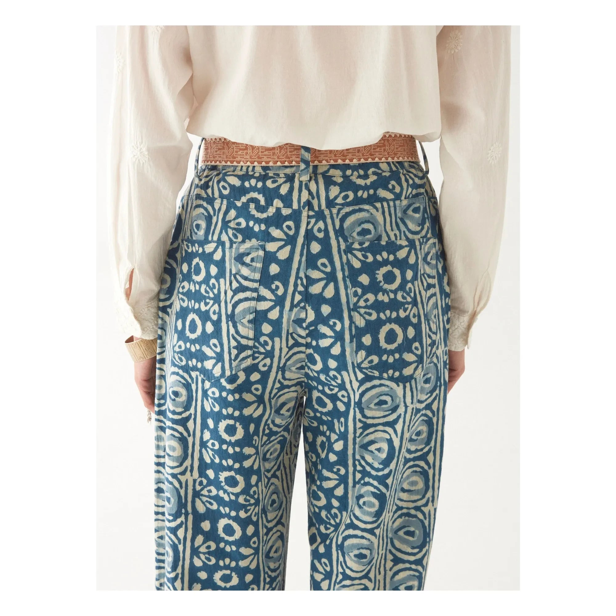 Maison Hotel - Pantalones Giselle Oceano Mare | Azul