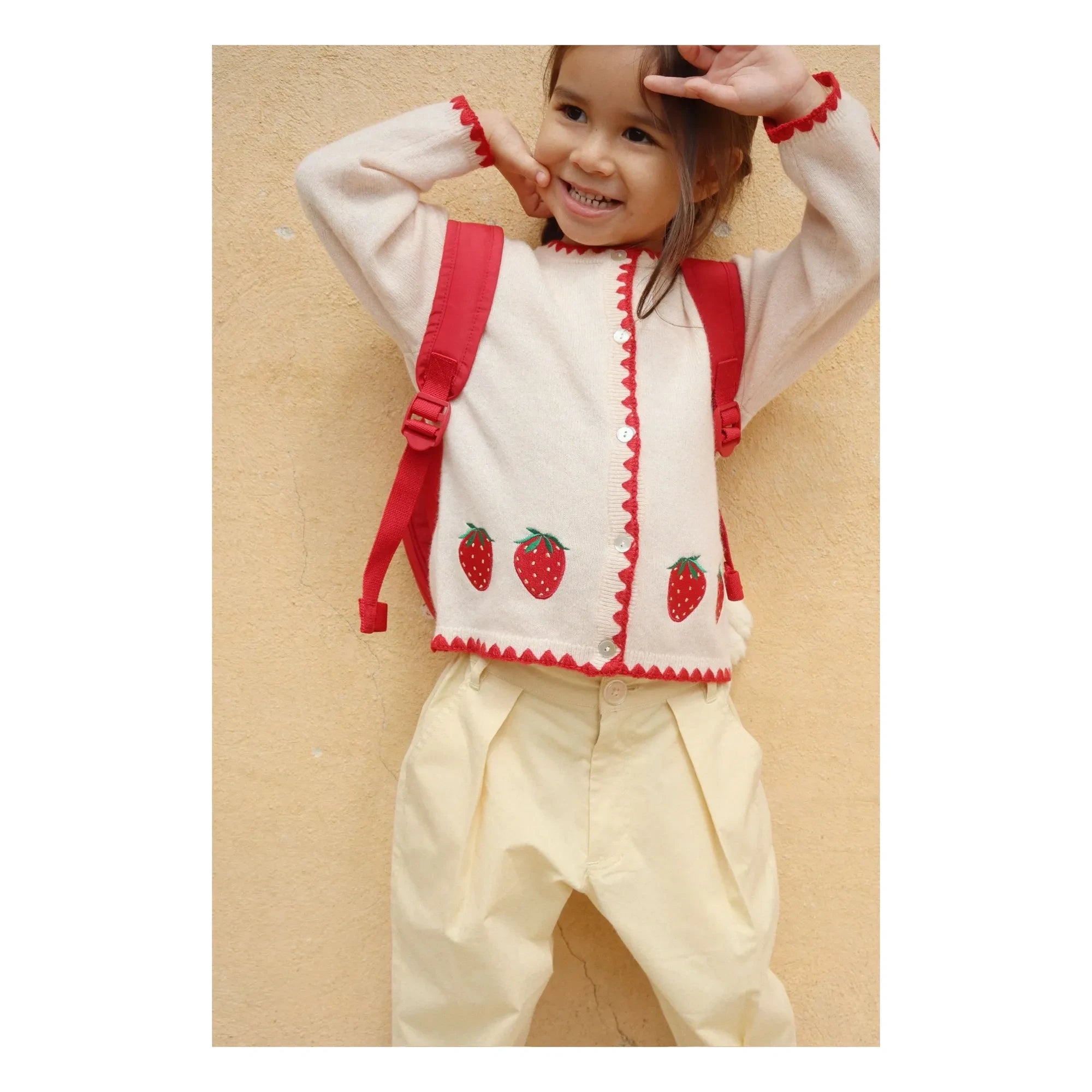 Konges Sløjd - Watermelon Strawberry Backpack | Red