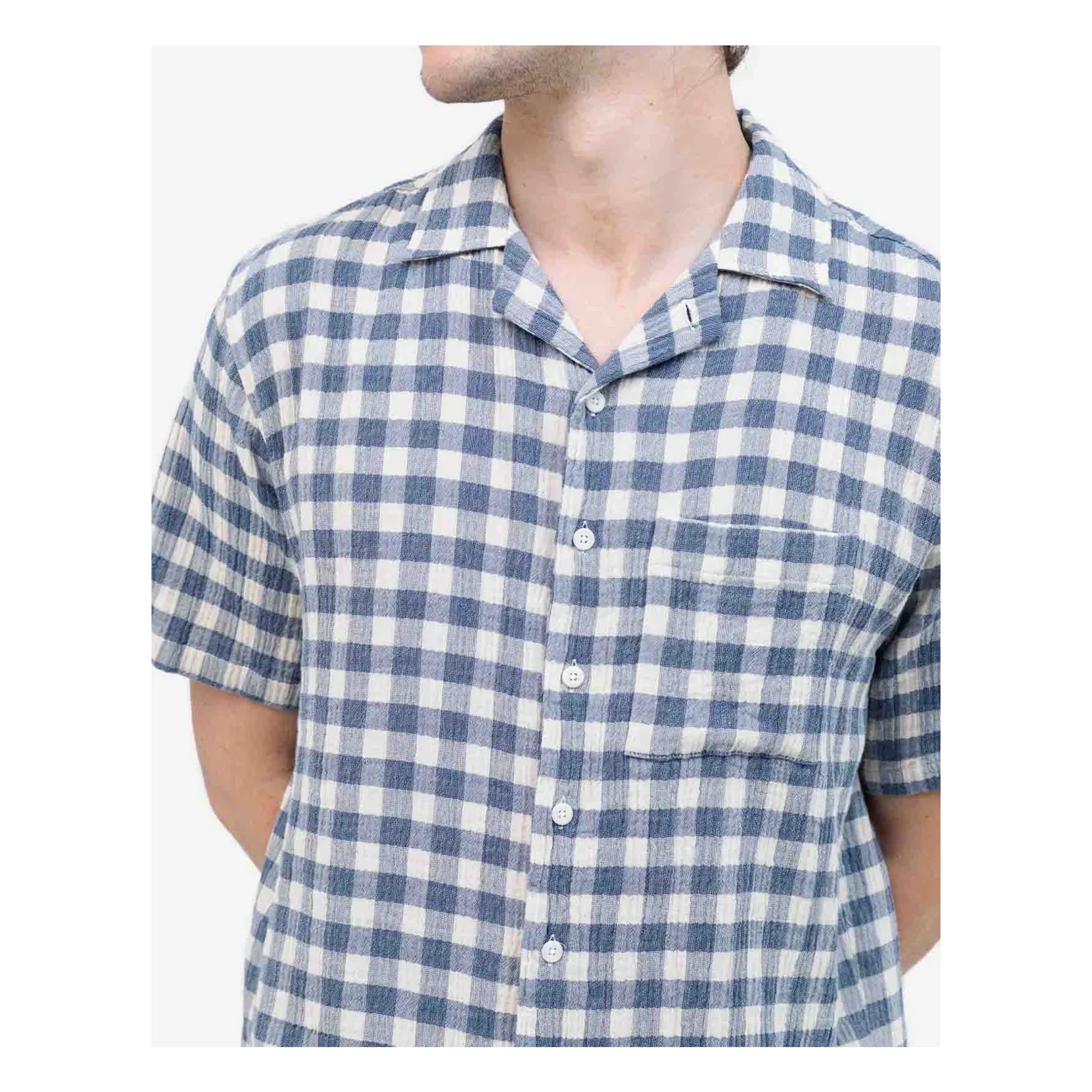 Olow - Camisa hawaiana Kareli | Azul