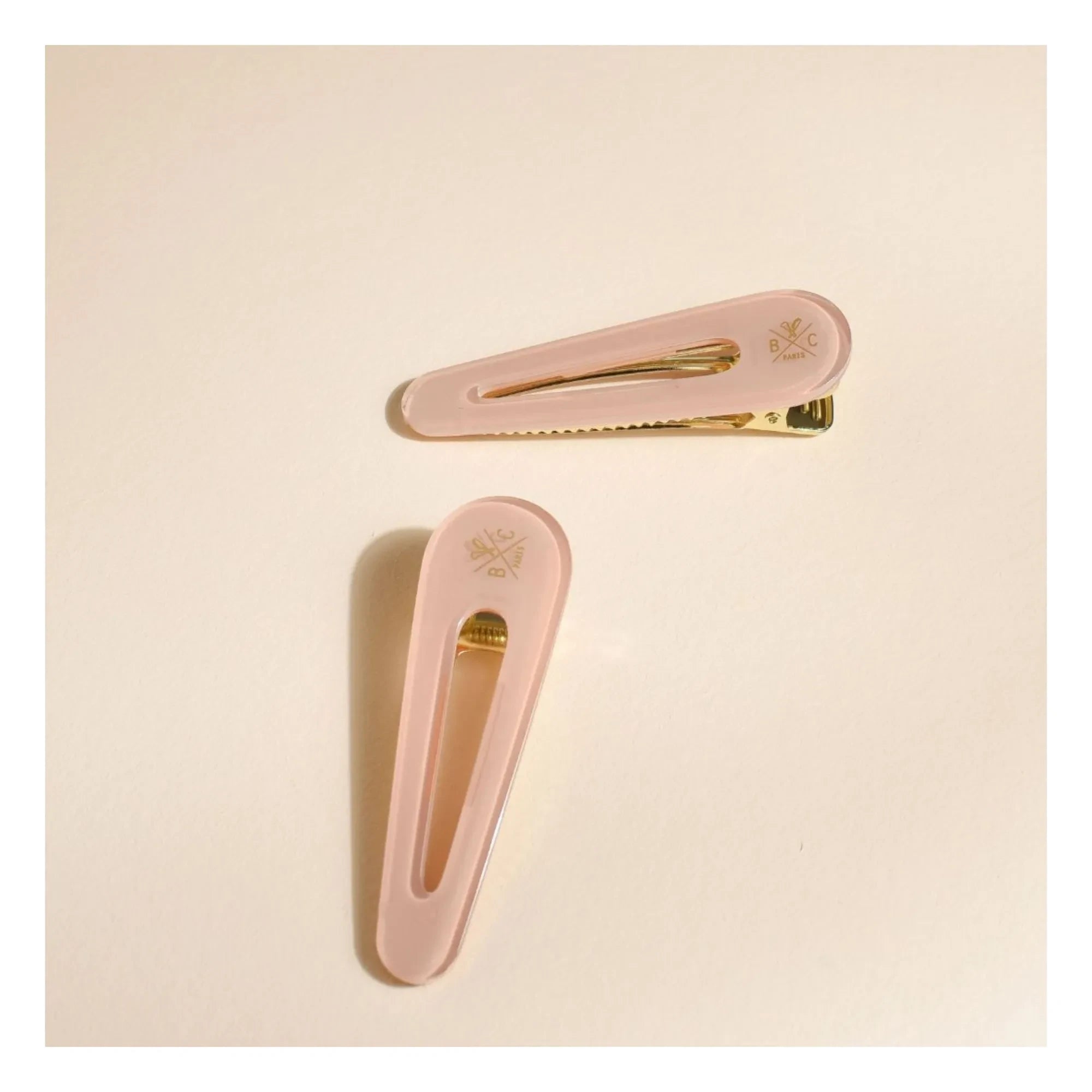 Bachca - Opaline Haarspangen - 2er-Set | Rosa