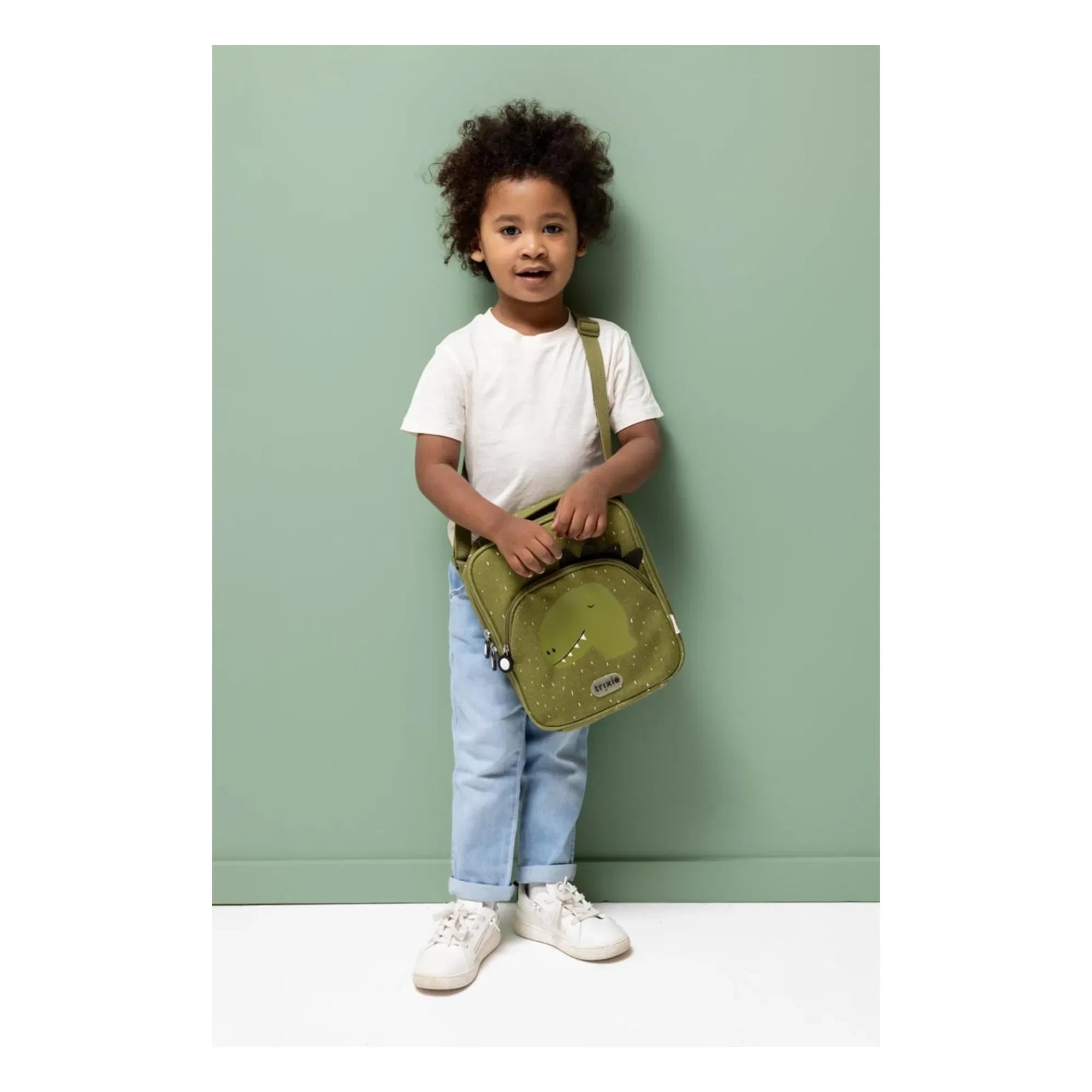 Trixie - Mr. Dino Insulated Lunch Bag | Blue
