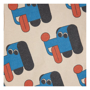 Bobo Choses - Kapüşonlu Sweat Dogs Organik Pamuk | Bej