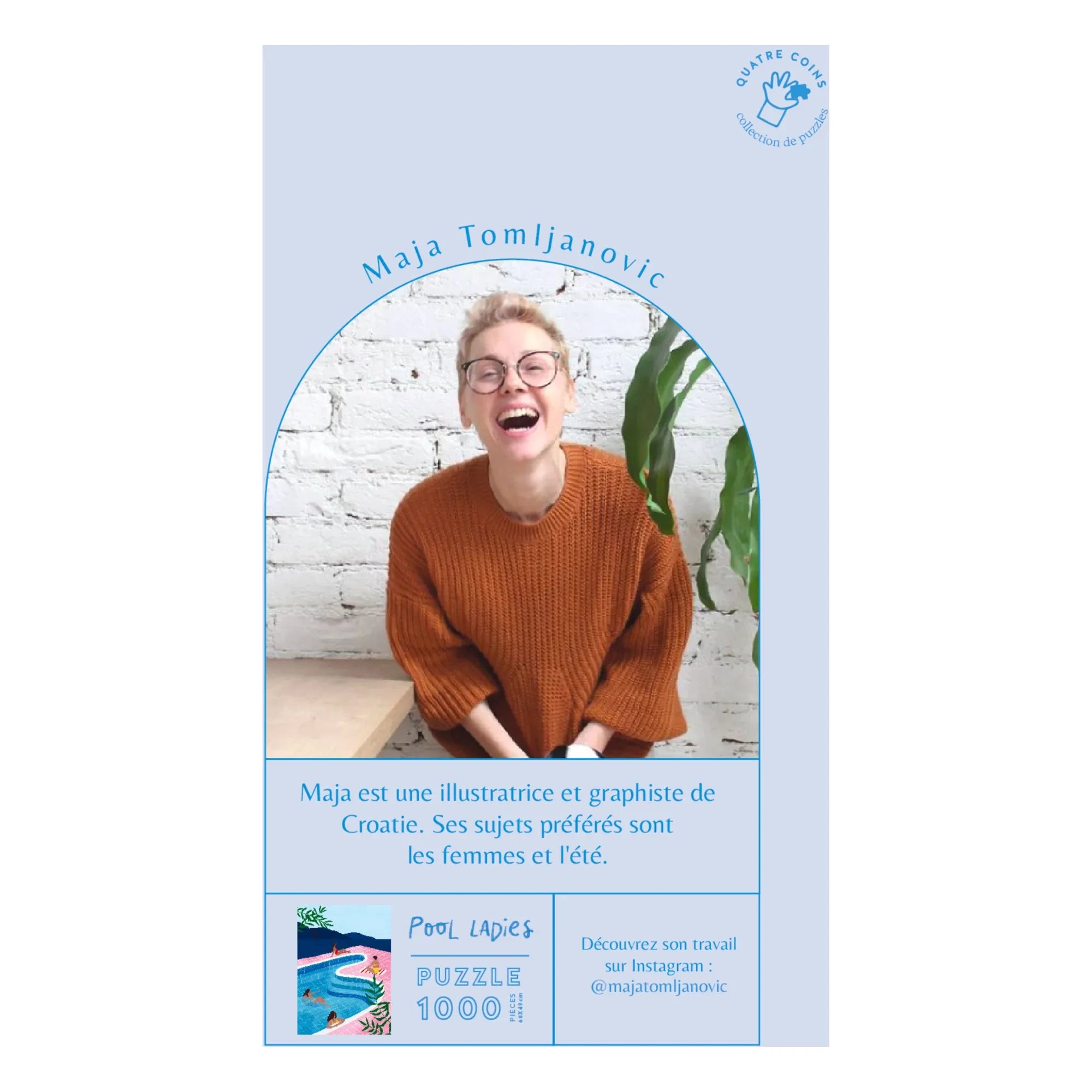 La Petite Épicerie - Pool Ladies Puzzle - Maka Tomljanovic - 1000 Teile