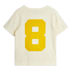 Mini Rodini - Alien City 8 Bio-Baumwoll-T-Shirt | Cremeweiß