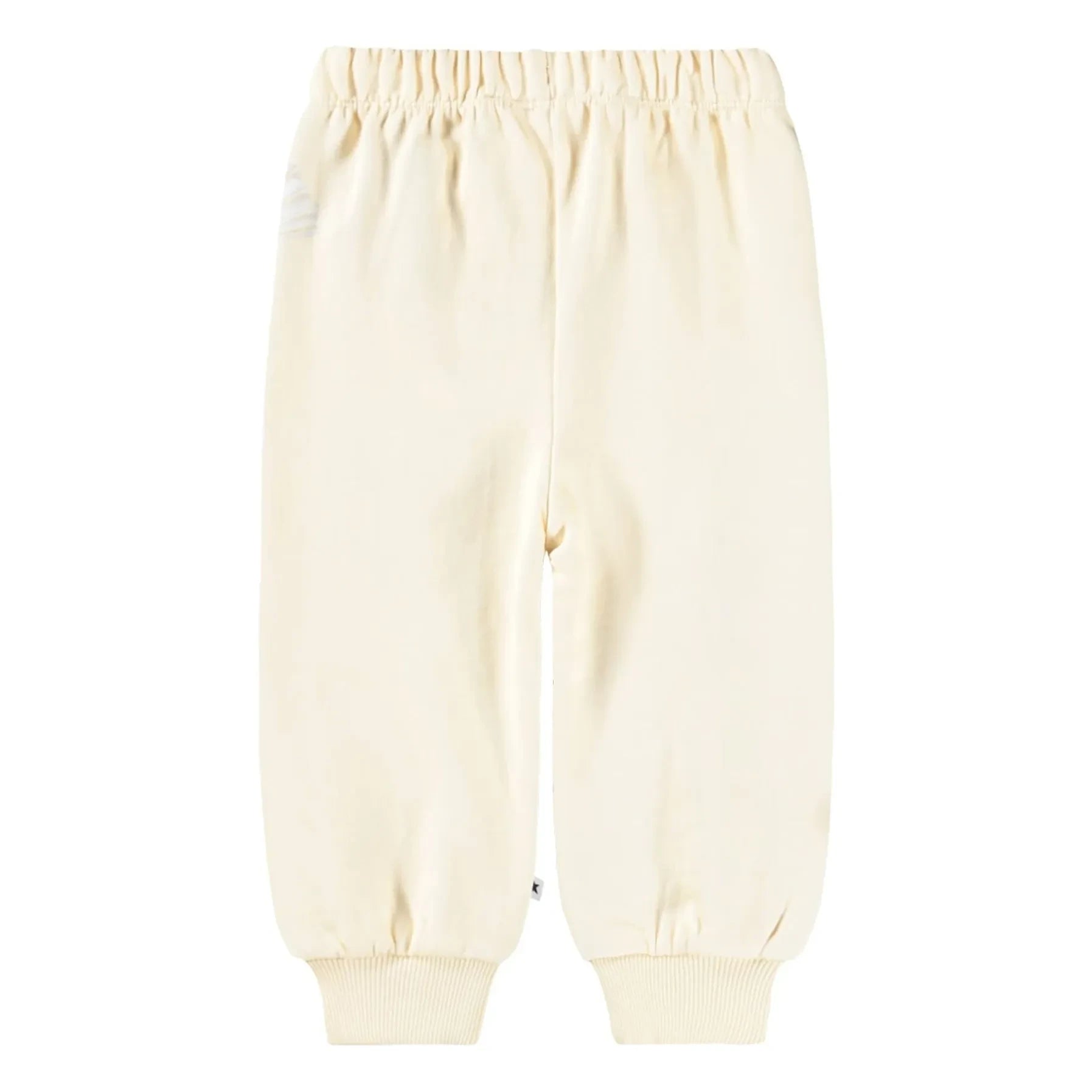 Molo - Simeon Cats Organic Cotton Joggers | White
