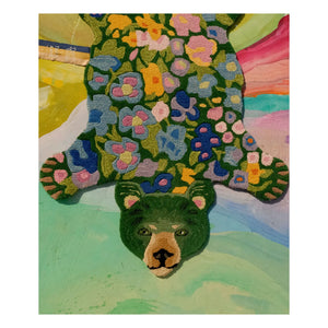 Doing Goods - Wool bear rug Josie Jardin | Yeşil