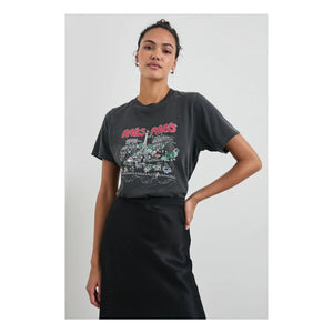 Rails - Boyfriend T-Shirt | Schwarz