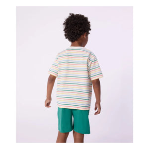 Petit Bateau - Çizgili Tişört | Sarı