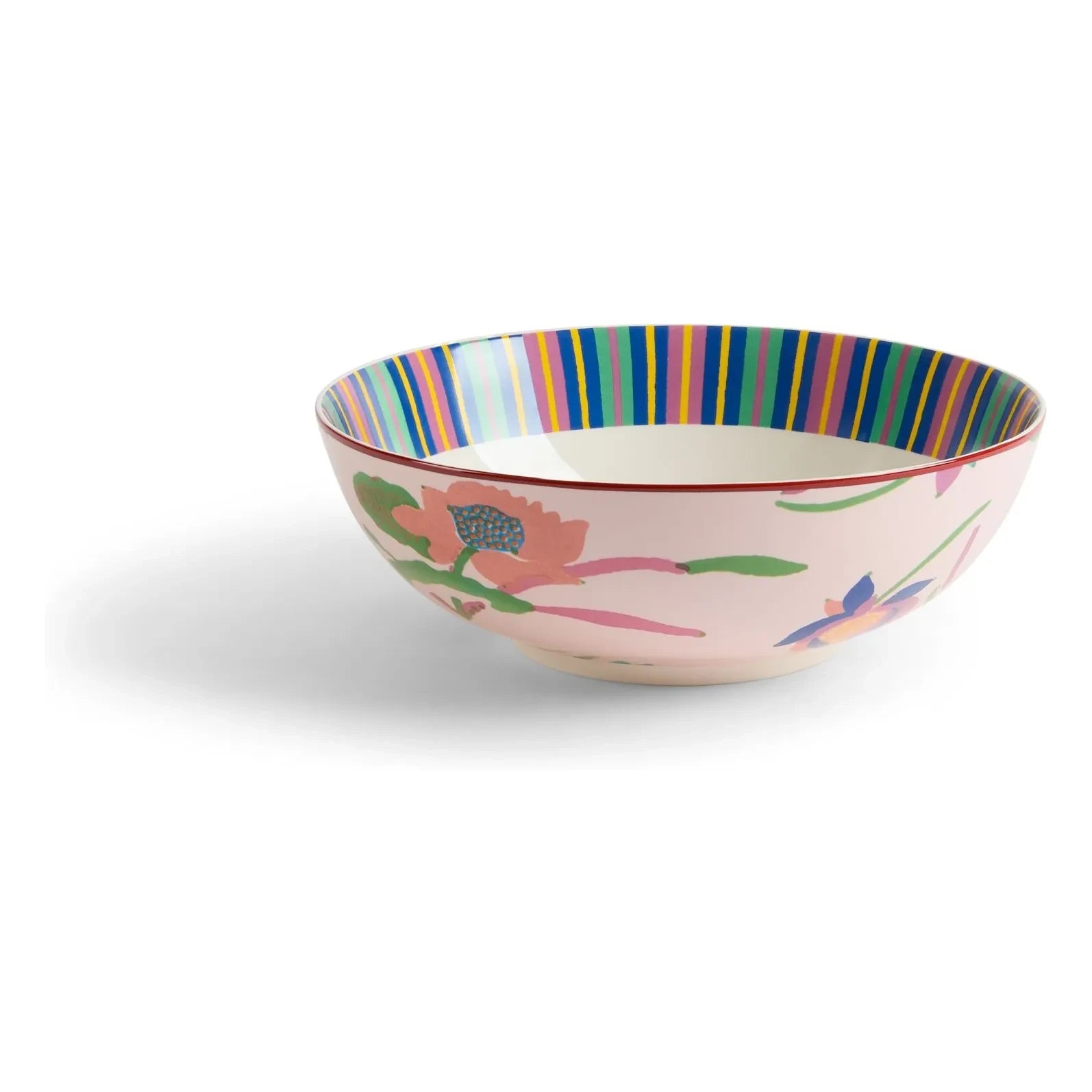 Lisa Corti - Japon porselen salata kasesi | Pembe