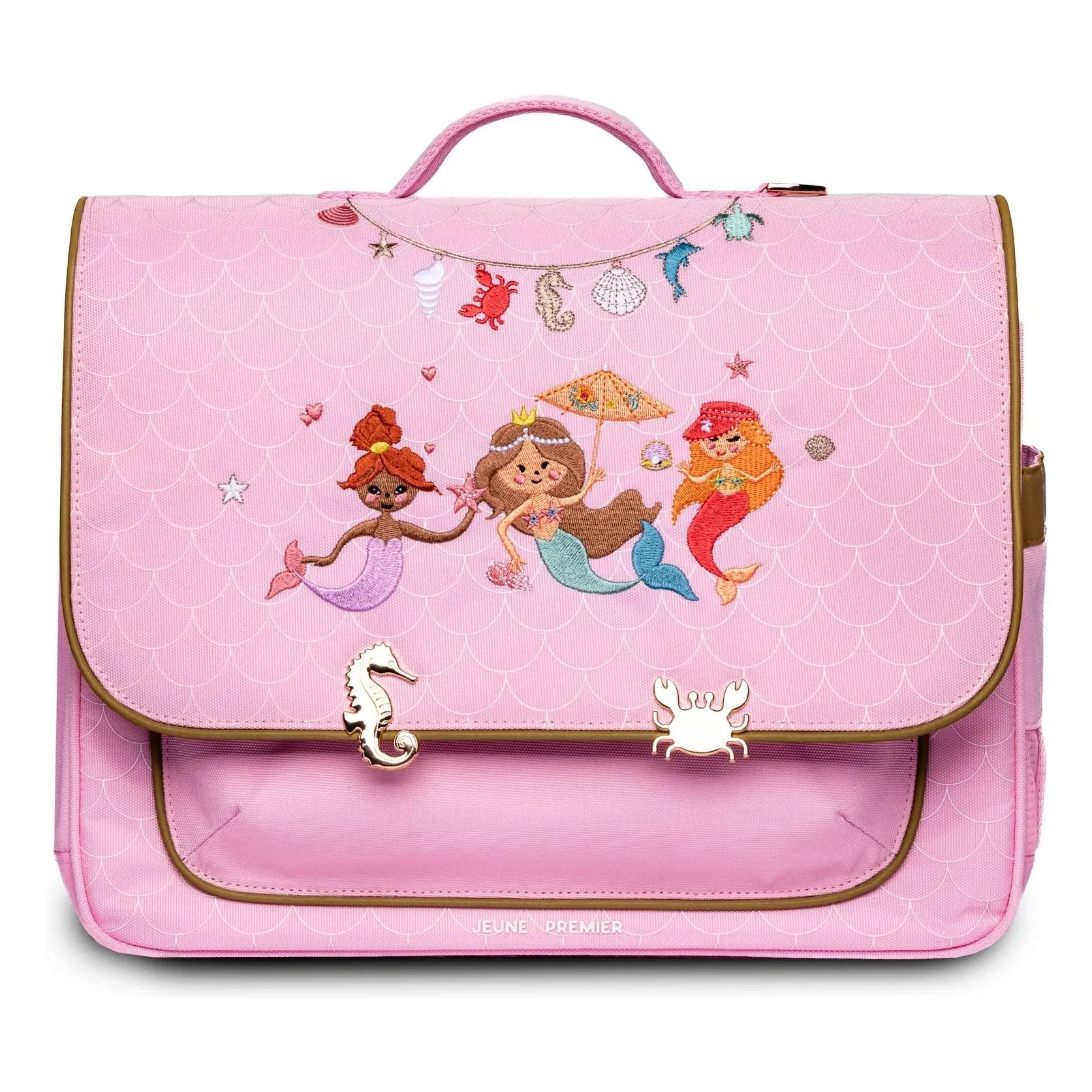 Jeune Premier - Bolso de mano Midi Mermaids | Rosa
