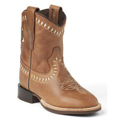 Copenhagen Colors - Stiefeletten mit Schleife | Cognac