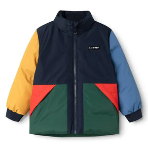 Liewood - Geri Dönüştürülmüş Liflerden Üretilen Bran Colorblock Ceket | Lacivert