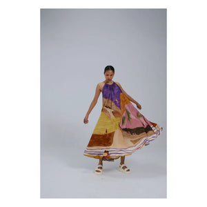 CORD - Circular Dress | Purple
