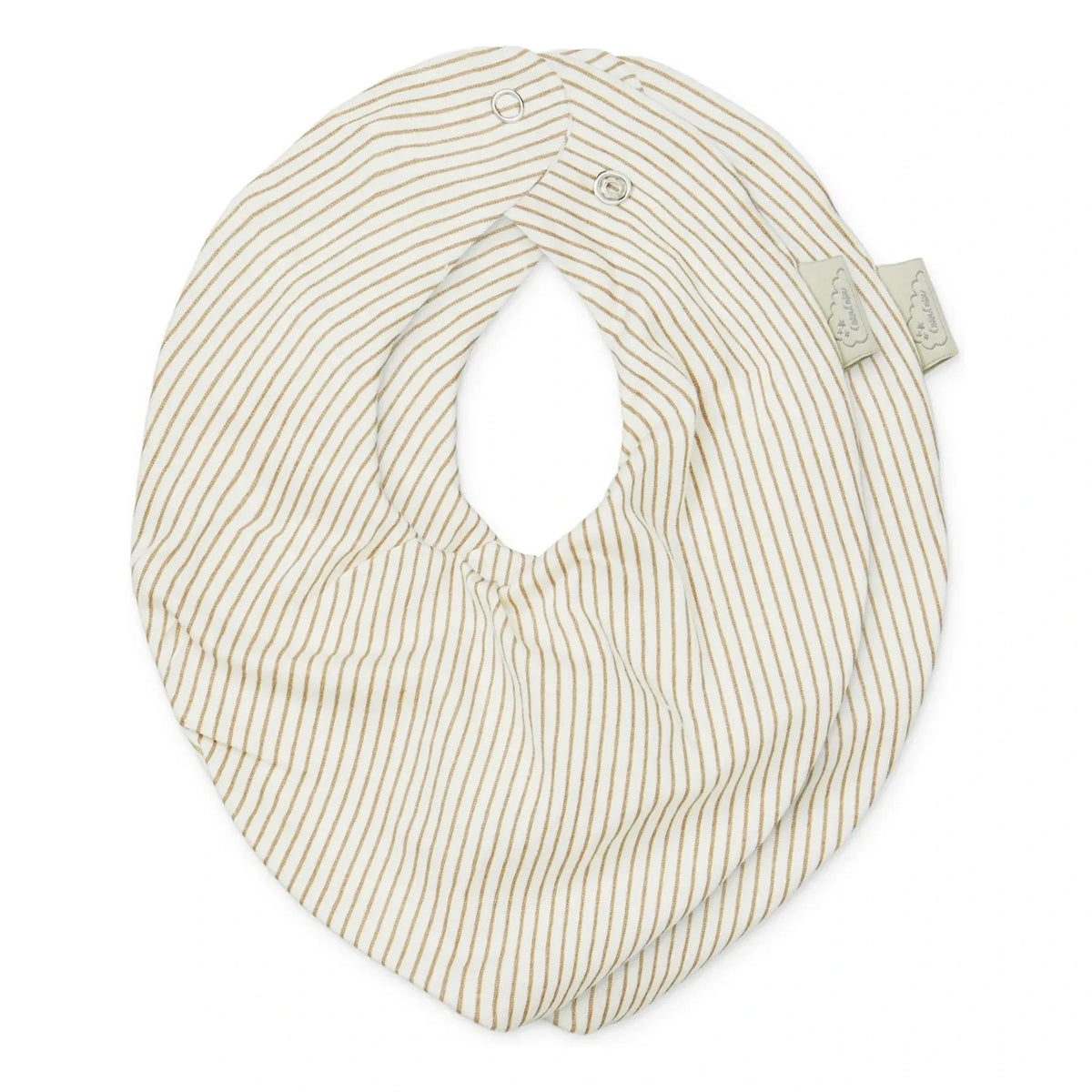 Cam Cam - Çizgili bandana önlükler - 2'li set | Camel