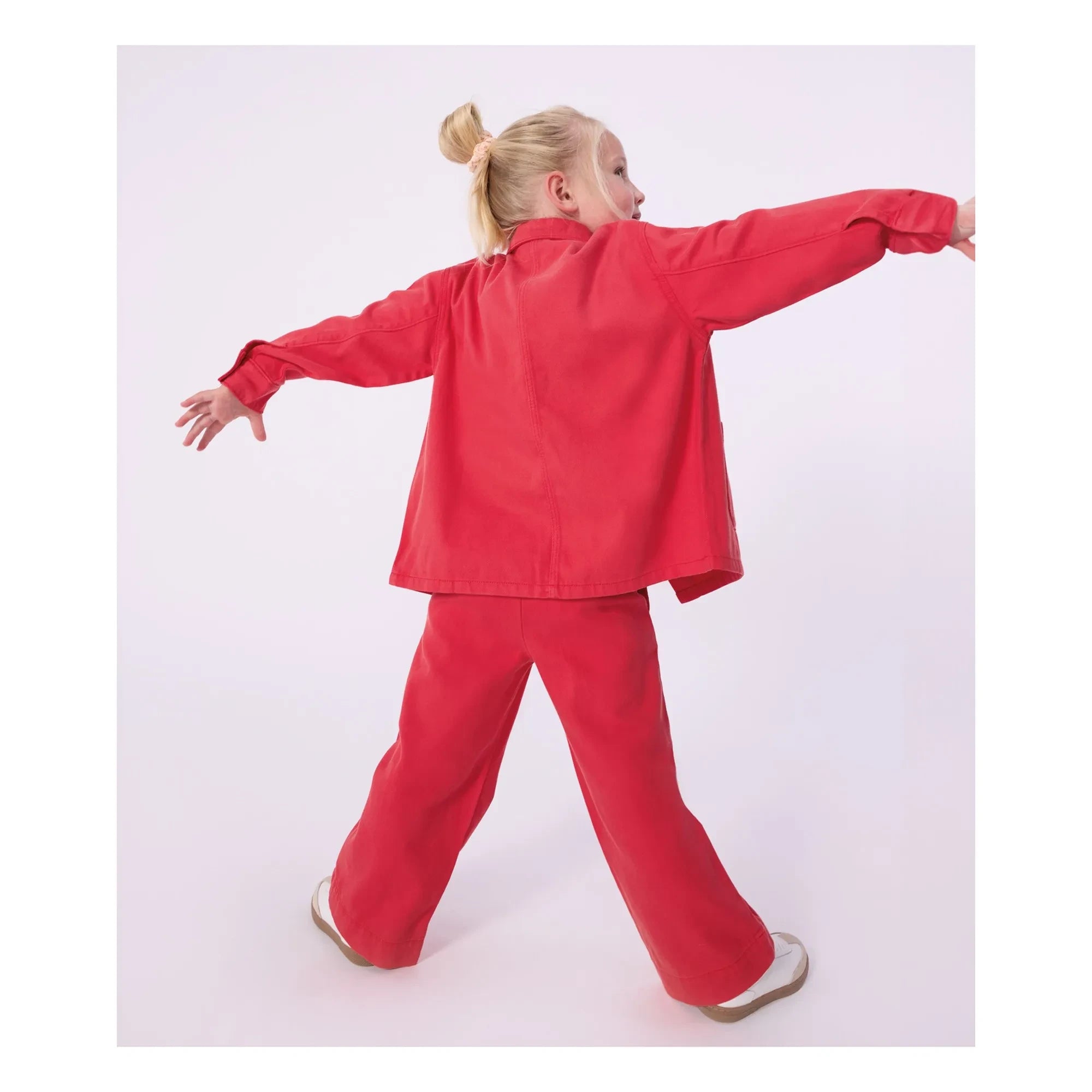 Petit Bateau - Denim İşçi Ceketi | Vermillion