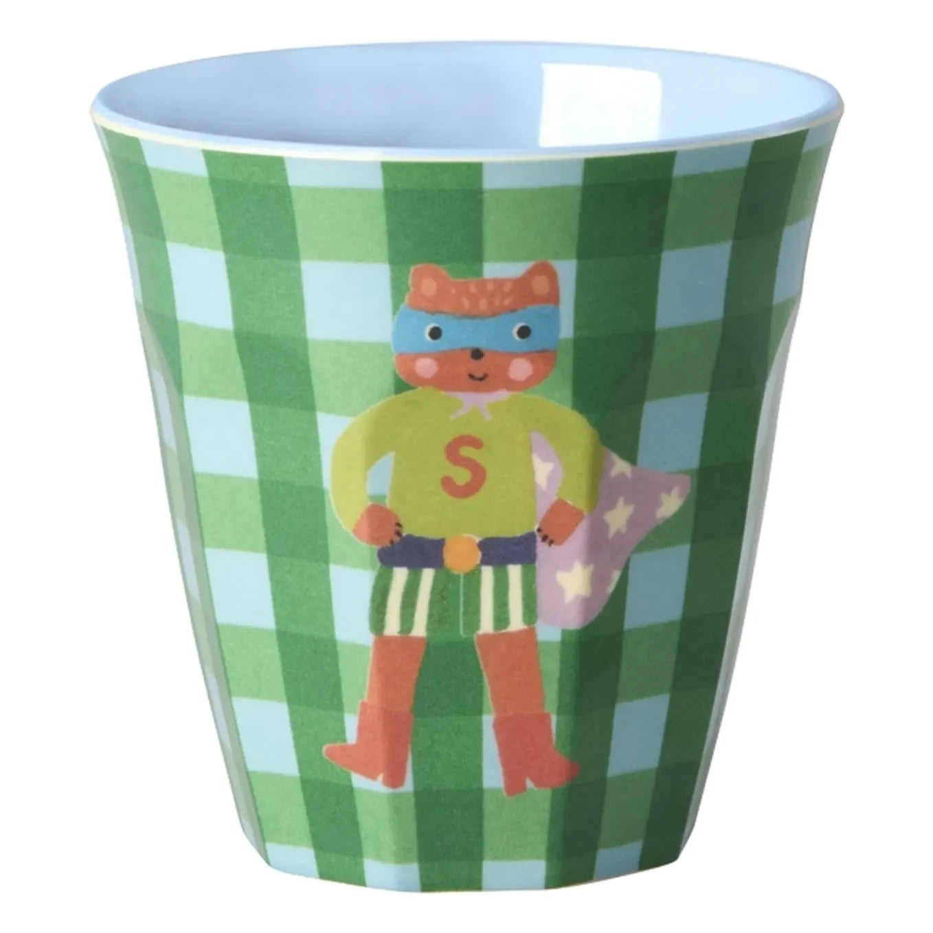Rice - Vasos de melamina Heroes - Set de 6 | Verde
