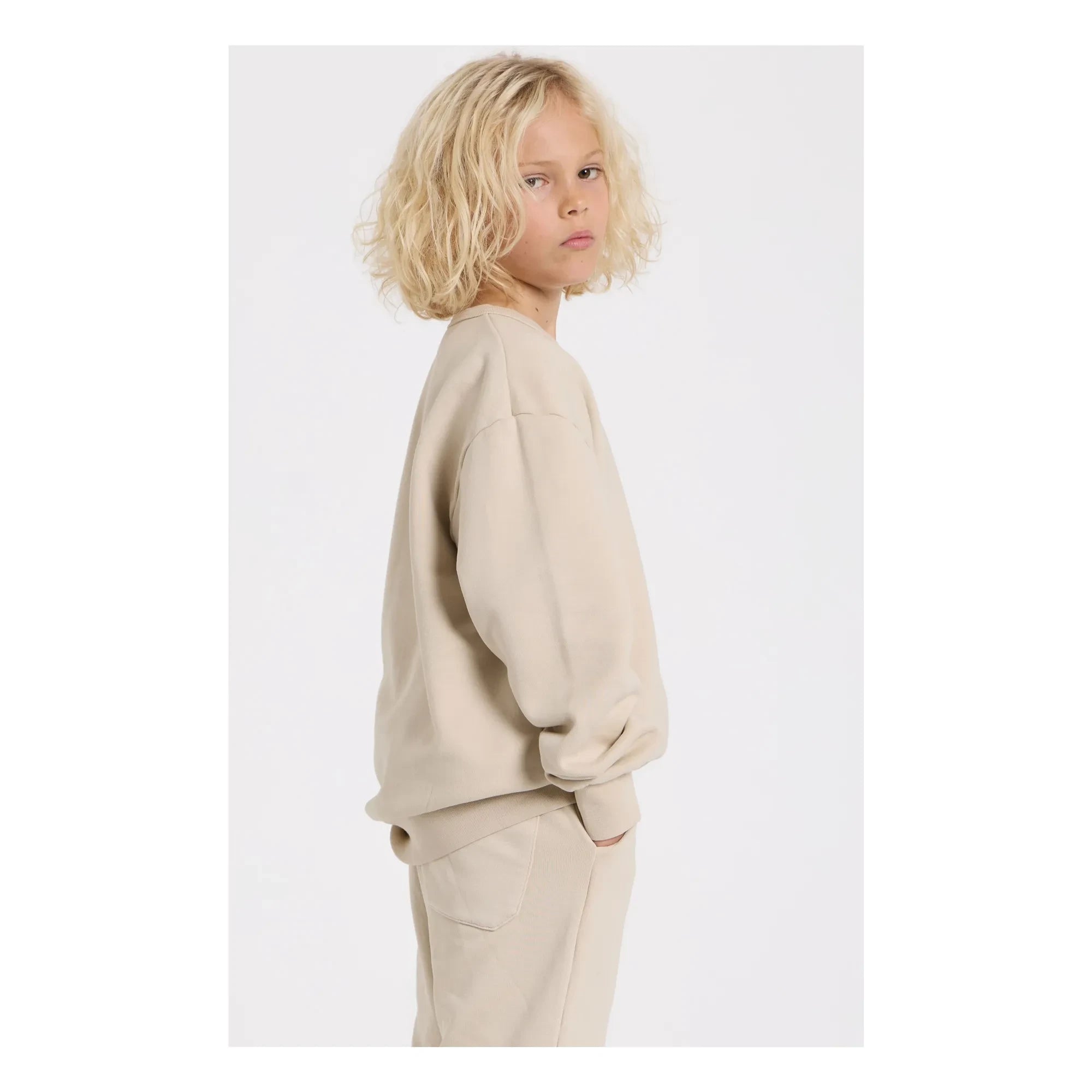 Hundred Pieces - Ryde organik pamuk sweatshirt | Doğal