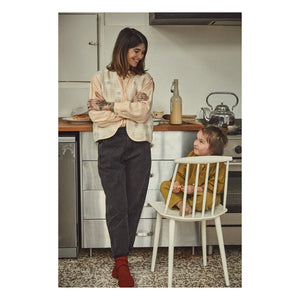 Poudre Organic - Lange Carrot Jeans - Damenkollektion | Schwarz