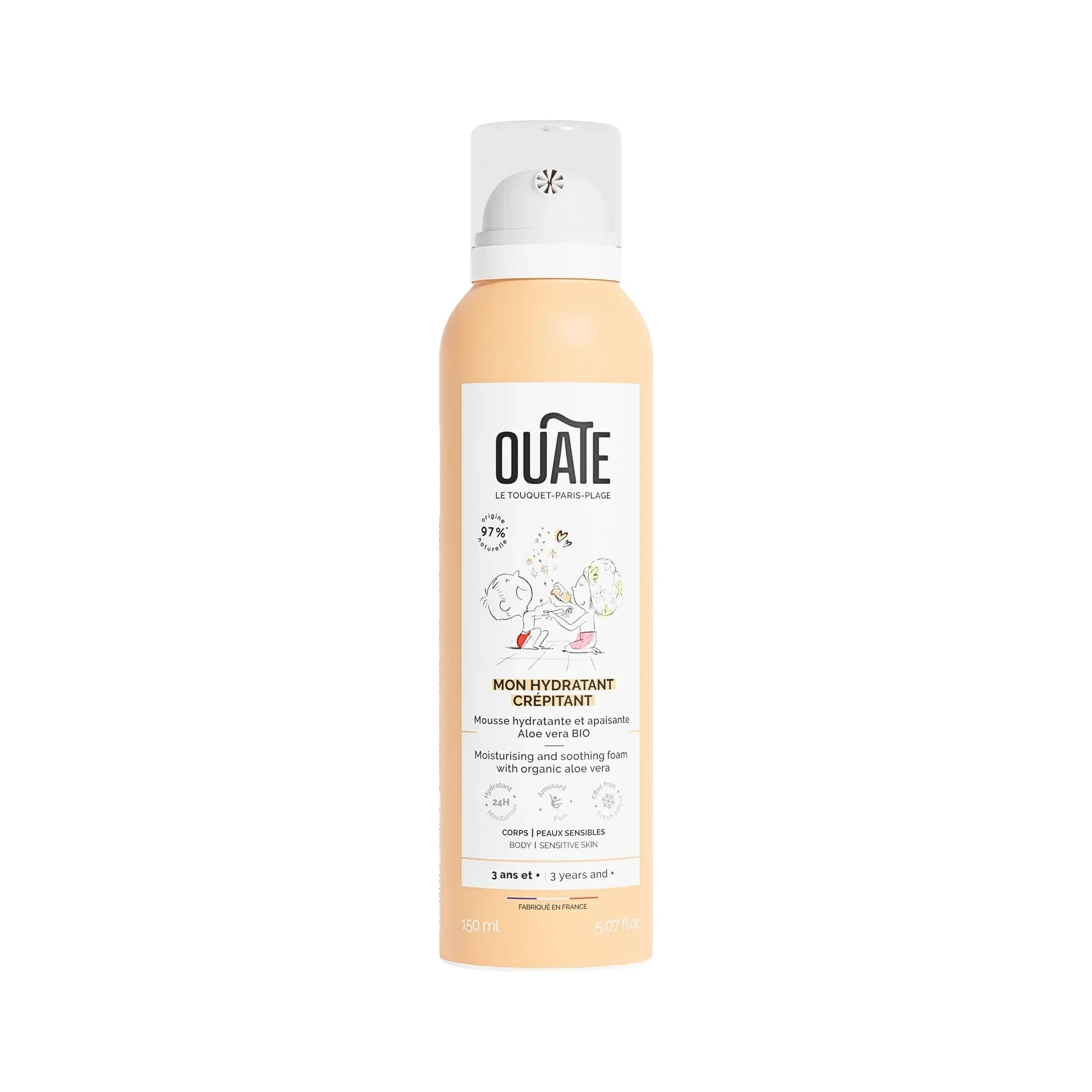 Ouate - Nemlendirici köpük Mon hydratant crépitant - 150 ml