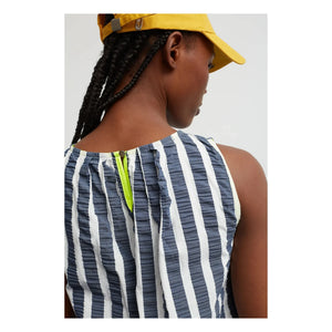 Dr Bloom - Fresco Stripes Bluz | Lacivert
