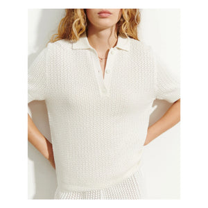 Bompard – Polo Pointelle Gaufriert | Natur