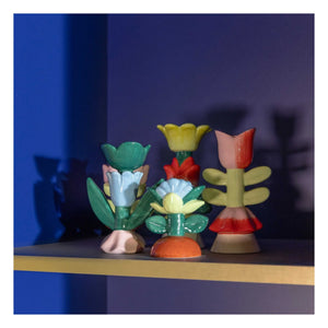 &Klevering - Blume lale şamdan | Pembe