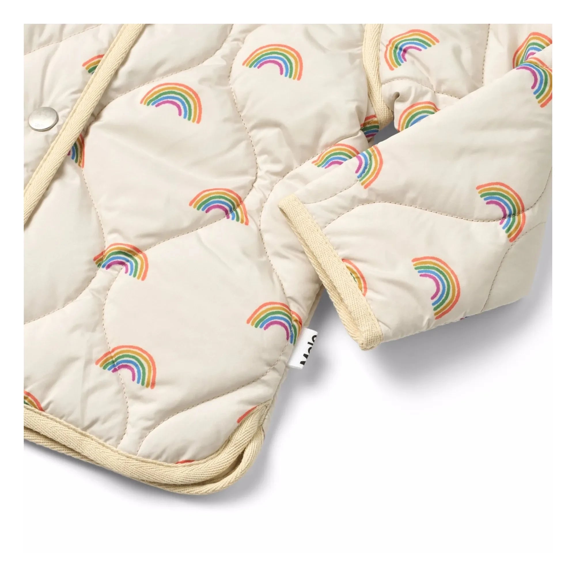 Molo - Harrie Rainbow Geri Dönüştürülmüş Elyaf Ceket | Ecru