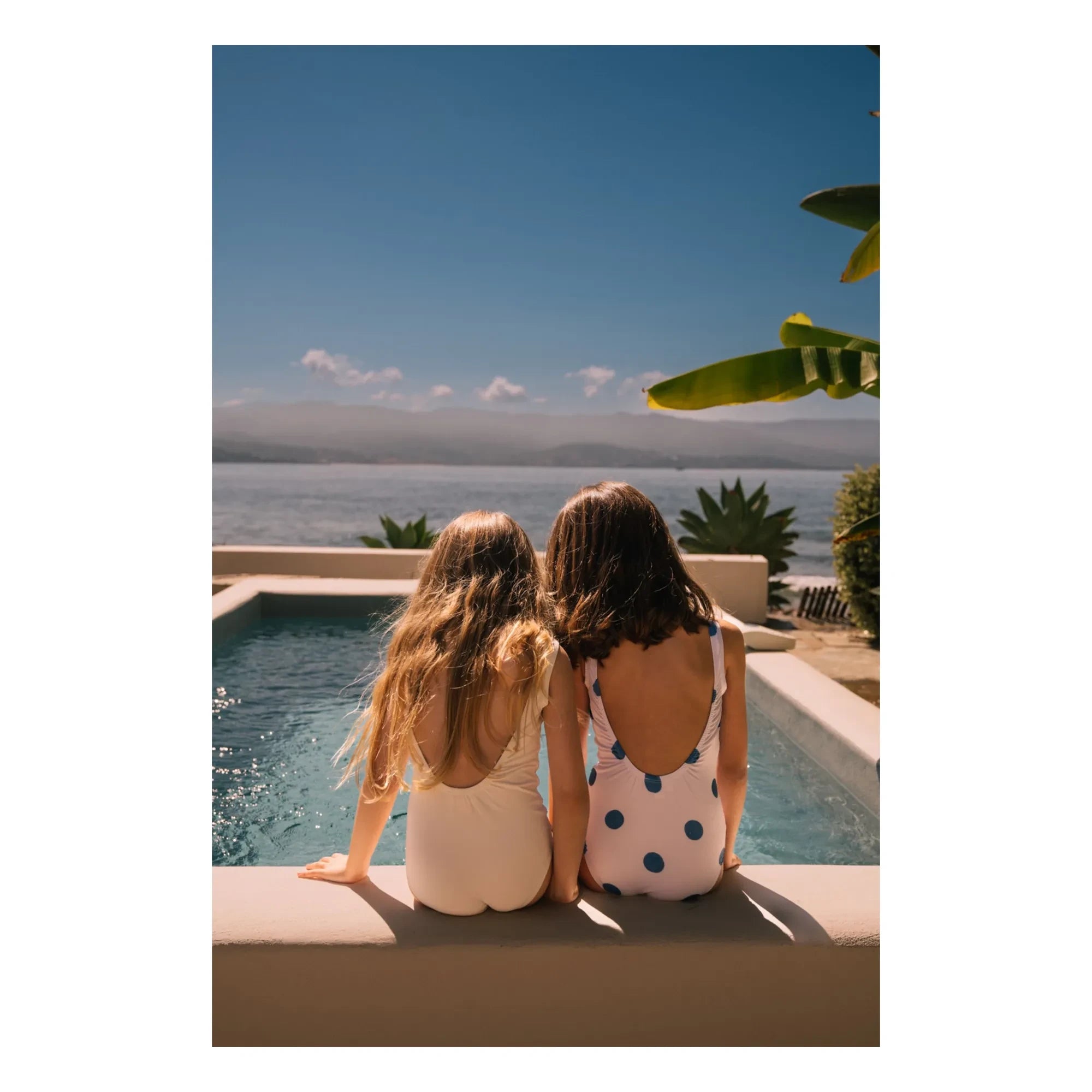 We Are Kids - Hailey Tupfen Badeanzug | Weiß