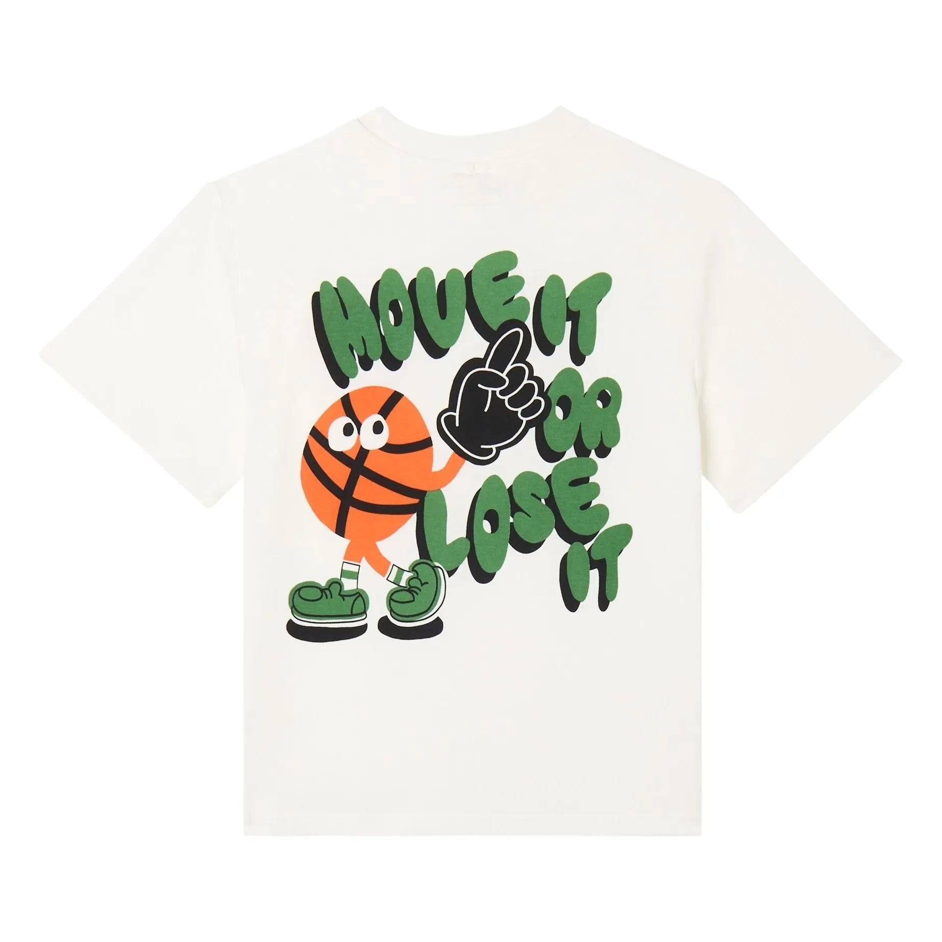 Stella McCartney Kids - Basketbol Tişörtü | Krem